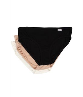 Jockey Elance® Supersoft Bikini 3 Pack Black/Light/Ivory