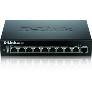 Link DSR 250 8 Port Gigabit VPN Router with Dynamic Web Content Fil