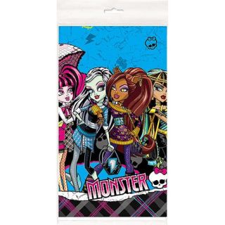 Plastic Monster High Table Cover, 84" x 54"
