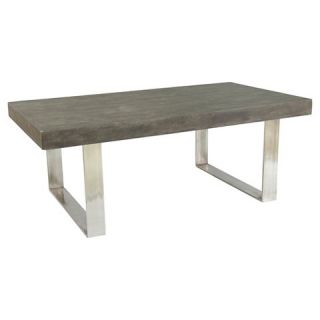 Coffee Table Rectangle Mixed Material  Christopher Knight Home