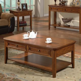 Topaz 2 Drawer Coffee Table   Coffee Tables