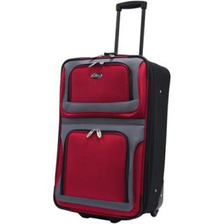 U.S. Traveler New York 29" Rolling Luggage, Red