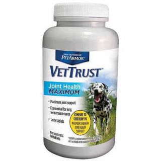 VetTrust Joint Max Tabs for Dogs, 60 Count