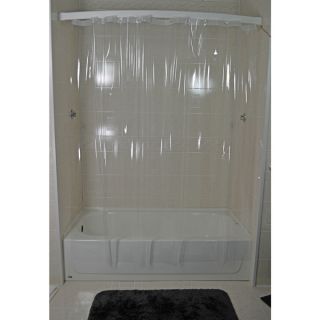 Crystal Shiny Clear 7 Gauge Vinyl Shower Curtain   Shopping