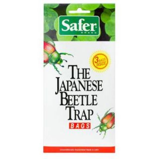 Safer Brand The Japanese Beetle Trap Replacement Bags (3 Pack) 00102