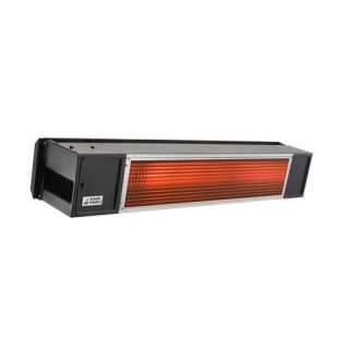 SunPak Classic Black Infrared Patio Heater with Optional Fascia Trim   Patio Heaters