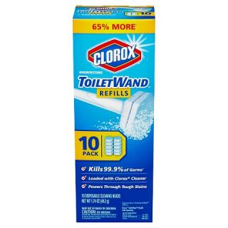 Toilet Wand Disinfecting Refills   10 Count