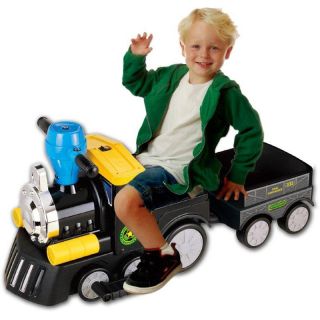 New Star My Mini Express Train with Trailer Battery Powered Riding Toy   Black