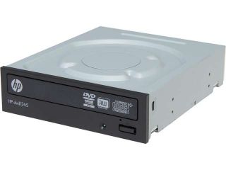 HP DVD RW JackBlack Optical Drive 16X DVD+R 8X DVD+RW 8X DVD+R DL 16X DVD R 6X DVD RW 16X DVD ROM 40X CD R 24X CD RW 40X CD ROM Black SATA Model 624192 B21