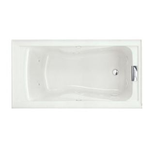 American Standard Evolution 5 ft. x 32 in. Whirlpool Tub with EverClean in White 2422VC.020