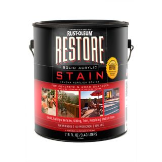 Rust Oleum Restore Tintable Solid Exterior Stain (Actual Net Contents 116 fl oz)
