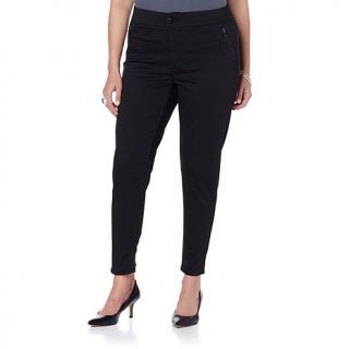 Melissa McCarthy Seven7 Pencil Pant with Zip Detail   7935401