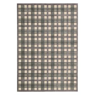 Nourison Graphic Illusions GIL20 Area Rug   Ivory / Taupe   Area Rugs