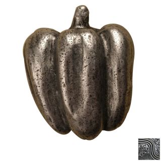 Anne at Home Fruits and Veggies Matte Pewter Novelty Cabinet Knob