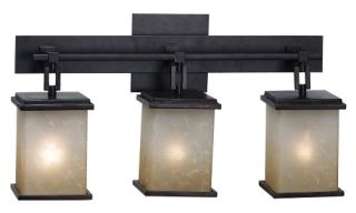 Kenroy Home 03374 Plateau 3 Light Vanity Light Bar   21W in. Bronze Finish   Bathroom Vanity Lights