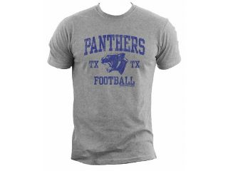 Friday Night Lights Panther Arch Adult Heather Gray T Shirt