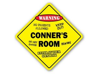 CONNER'S ROOM SIGN kids bedroom decor door children's name boy girl gift