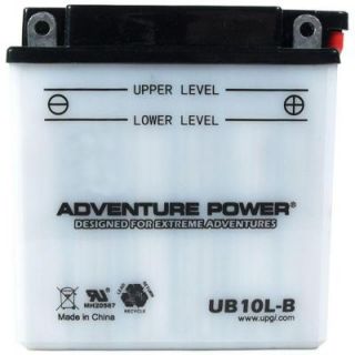 UPG Conventional Wet Pack 12 Volt 11 Ah Capacity F Terminal Battery UB10L B