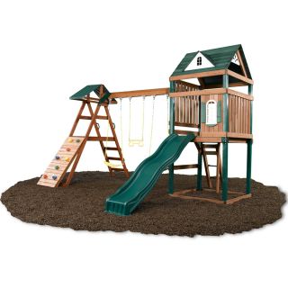 Swing N Slide Lookout Tower Residential Wood Playset