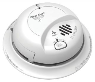 First Alert SC9120B Hardwired Combination Carbon Monoxide and Smoke Alarm   Smoke & Carbon Monoxide Detectors