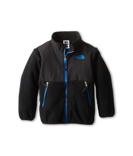 The North Face Kids Denali Jacket (Toddler) Recycled TNF Black/Snorkel Blue