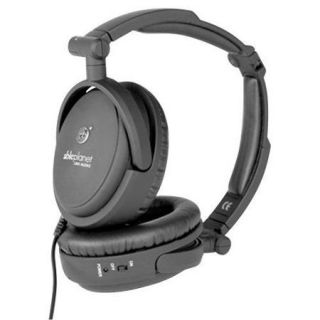 ABLE PLANET NC200B True Fidelity Foldable Active Noise Canceling Headphones (Black)