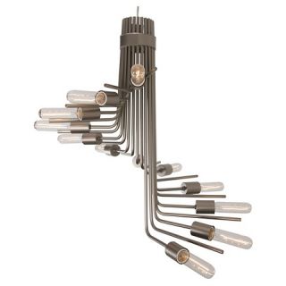 Socket to Me 12 Light Chandelier   New Bronze