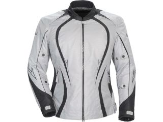 Cortech LRX Series 3 Womens Jacket Silver/Black SM Plus