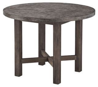 Home Styles Urban Concrete Chic Round Dining Table   Dining Tables
