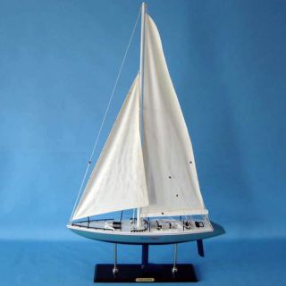 Stars and Stripes Model Yacht by Handcrafted Nautical Decor