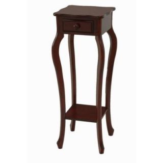 Frenchi Home Furnishing Wood Plant Stand with Curved Legs H 39 C