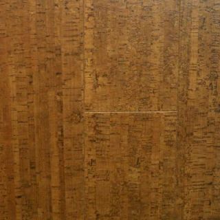 Millstead Burnished Straw Plank Cork 13/32 in. Thick x 5 1/2 in. Width x 36 in. Length Cork Flooring (10.92 sq. ft. / case) PF9576