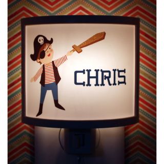Pirate Personalized Night Light by Common Rebels