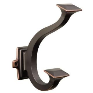 Hickory Hardware Bungalow Oil Rubbed Bronze Highlighted Hook P2155 OBH
