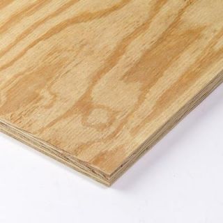 15/32 in. x 4 ft. x 8 ft. BC Sanded Pine Plywood 166030