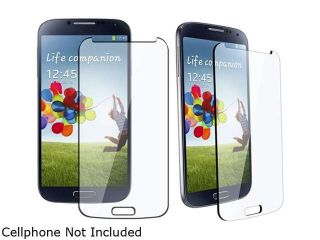 Insten Clear 2 packs of Tempered Glass Screen Protector Guard Shields Compatible with Samsung Galaxy S4 i9500 1457864