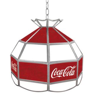 Coca Cola Stained Glass 16 inch Tiffany Lamp   13064576  