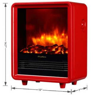 Mini Portable Electric Fireplace by Puraflame