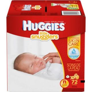 HUGGIES Little Snugglers Diapers, Big Pack (Choose Your Size)