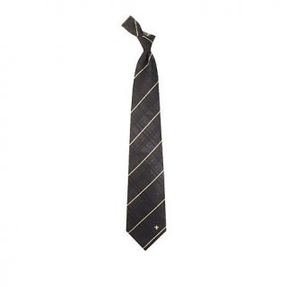 Officially Licensed NFL Team Logo and Color Oxford 100% Silk Plaid Tie   Saints   7560266