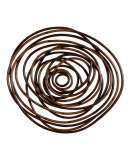 Wood Swirl Wall Decor