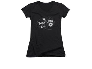 The Twilight Zone Another Dimension Juniors V Neck Shirt