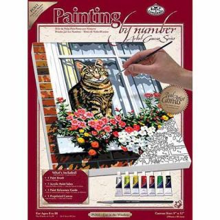 Royal Brush Paint By Number Kits, 9" x 12"