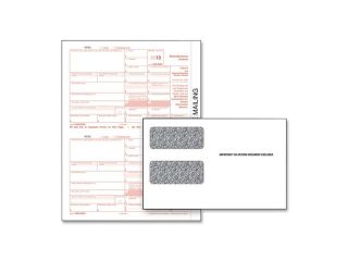 Tops 22905KIT Tax Forms/1099 Misc Tax Forms Kit with 24 Forms, 24 Envelopes, 1 Form 1096