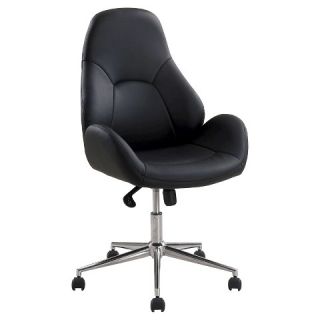 Furniture of America Torona Modern Contoured Office Chair   Black