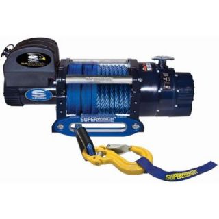 Superwinch Talon 18.0 SR 12 Volt DC Industrial Winch with Aluminum Hawse Fairlead and Synthetic Rope 1618201