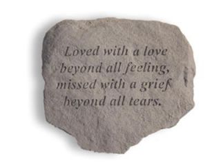 Kay Berry  Inc. 60420 Loved With A Love Beyond All Feeling   Memorial   11 Inches x 10 Inches