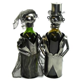 Bar and Gift Collection French Chef Double Bottle Wine Holder