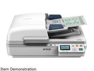 EPSON WorkForce DS 7500N (B11B205331BU) Duplex 1200 x 1200 dpi USB Document Scanner