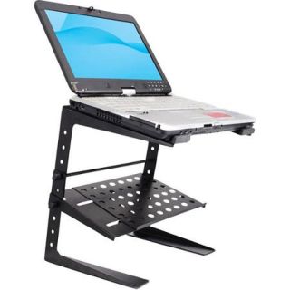 PylePro PLPTS26 Laptop Computer Stand for DJ with Storage Shelf